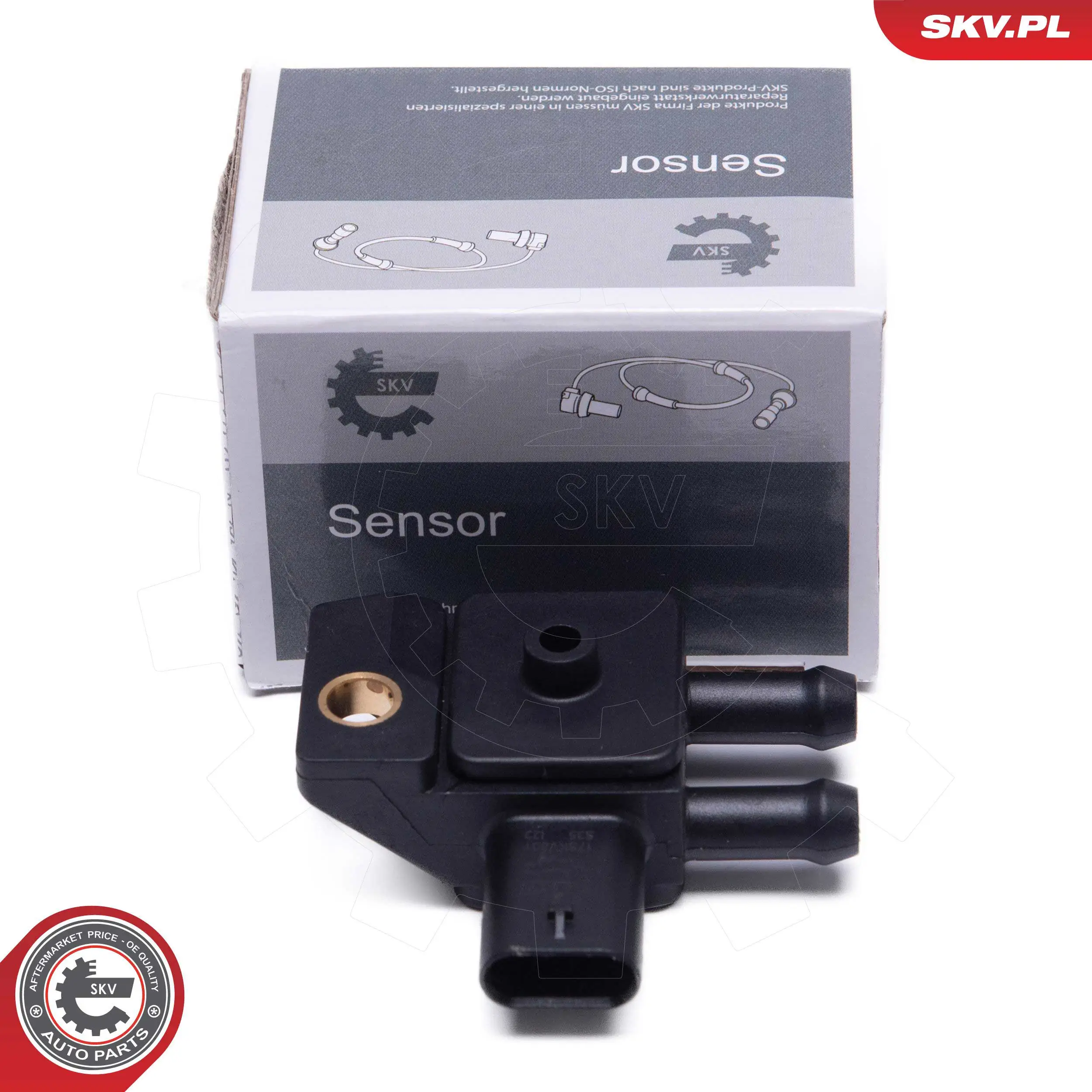 Sensor, exhaust pressure
